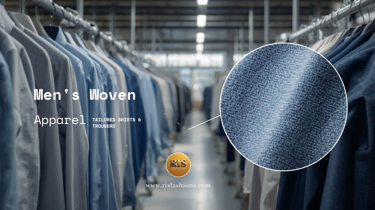Premium Men’s Woven Apparel Export from Bangladesh