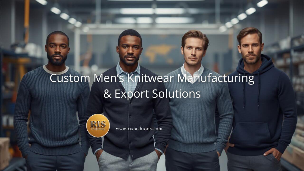 Custom Men’s Knitwear Manufacturing & Export Solutions